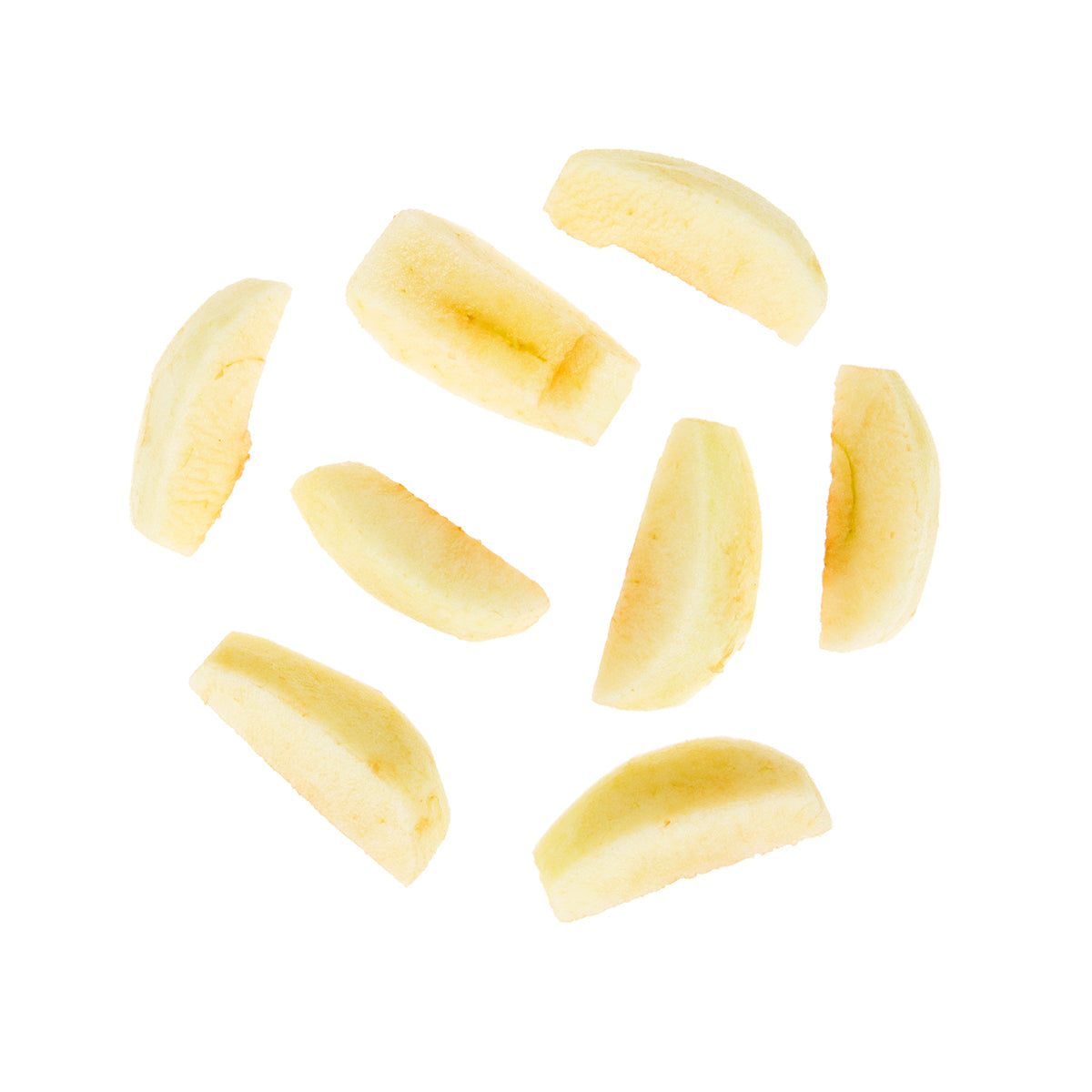 1/2in Peeled Sliced Granny Smith Apples