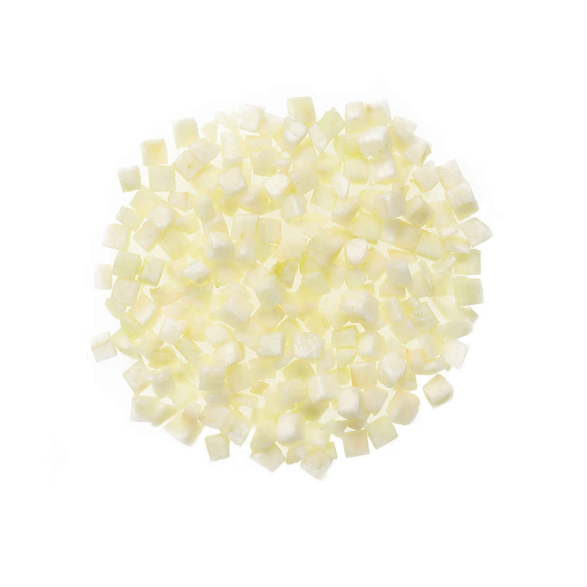 1/2in Peeled and Diced Green Apples