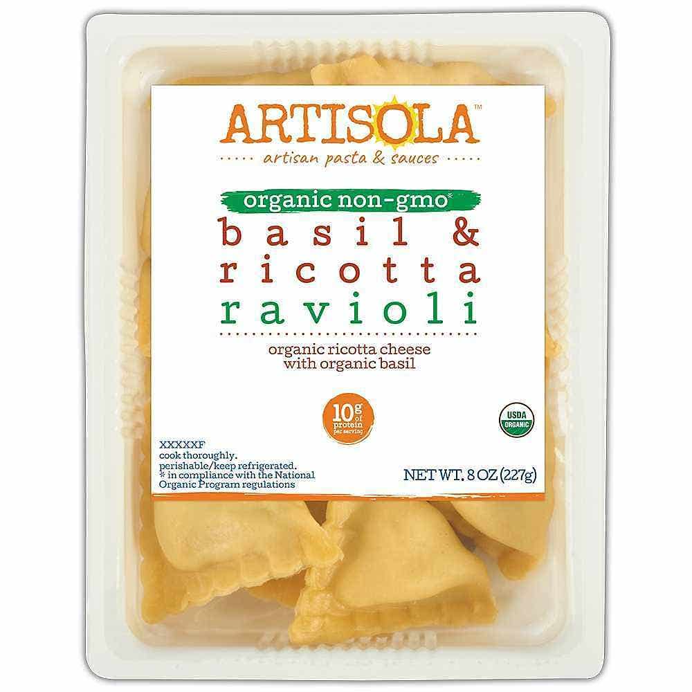 Basil & Ricotta Ravioli Organic