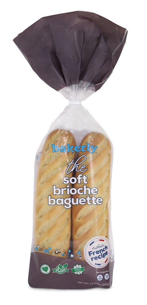 Bakerly Soft Brioche Baguettes