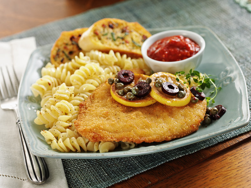 Cooked Breaded Italiano Chicken Breast