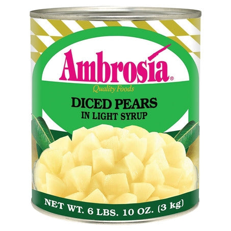 Diced Pears in Light Syrup