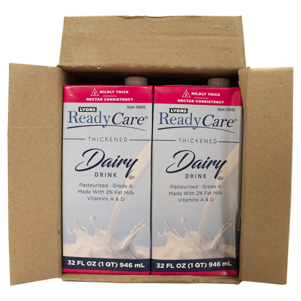 Thickened Dairy Nectar Consistency