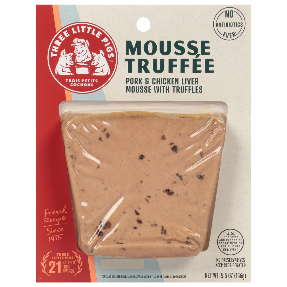 Pork & Chicken LIver Mousse With Truffles