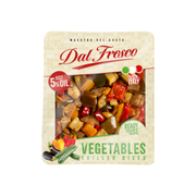 Cubed Grilled Vegetable in Sunflower Oil