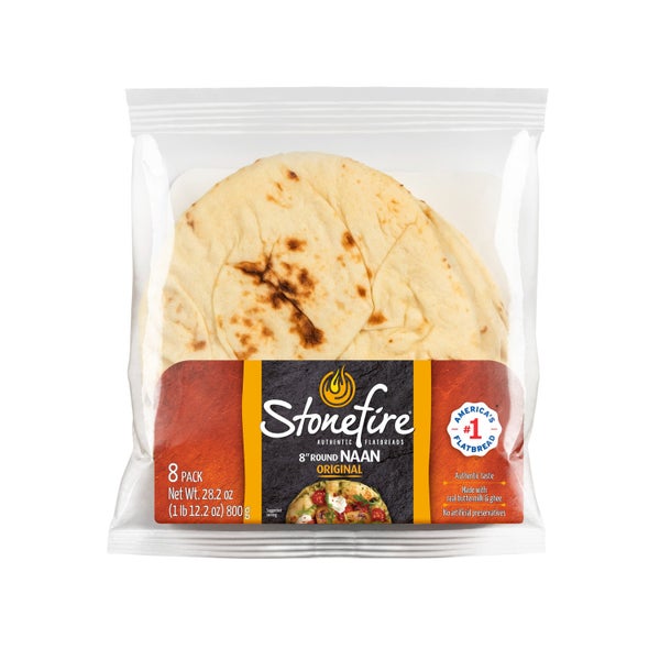 Naan Round Flatbread 8 Inch