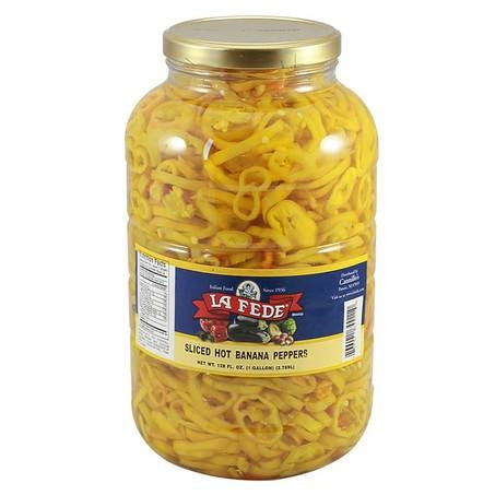 Sliced Hot Banana Peppers