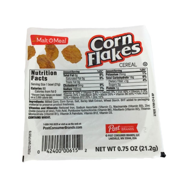 Corn Flakes Cereal Bowl