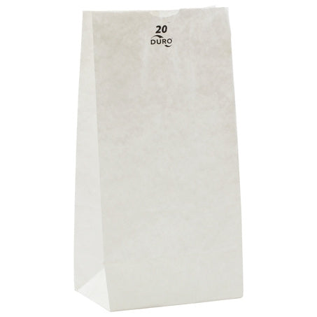 #20 White Paper Bag