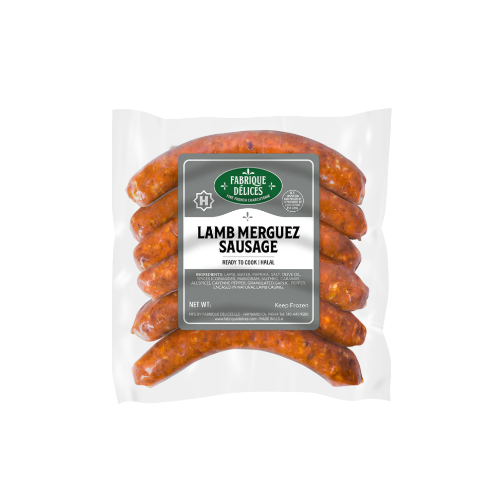 Halal Lamb Merguez Sausage
