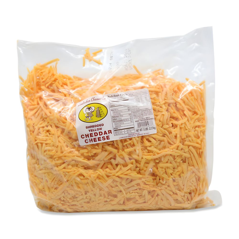 Shredded Cheddar Pizza Cheese