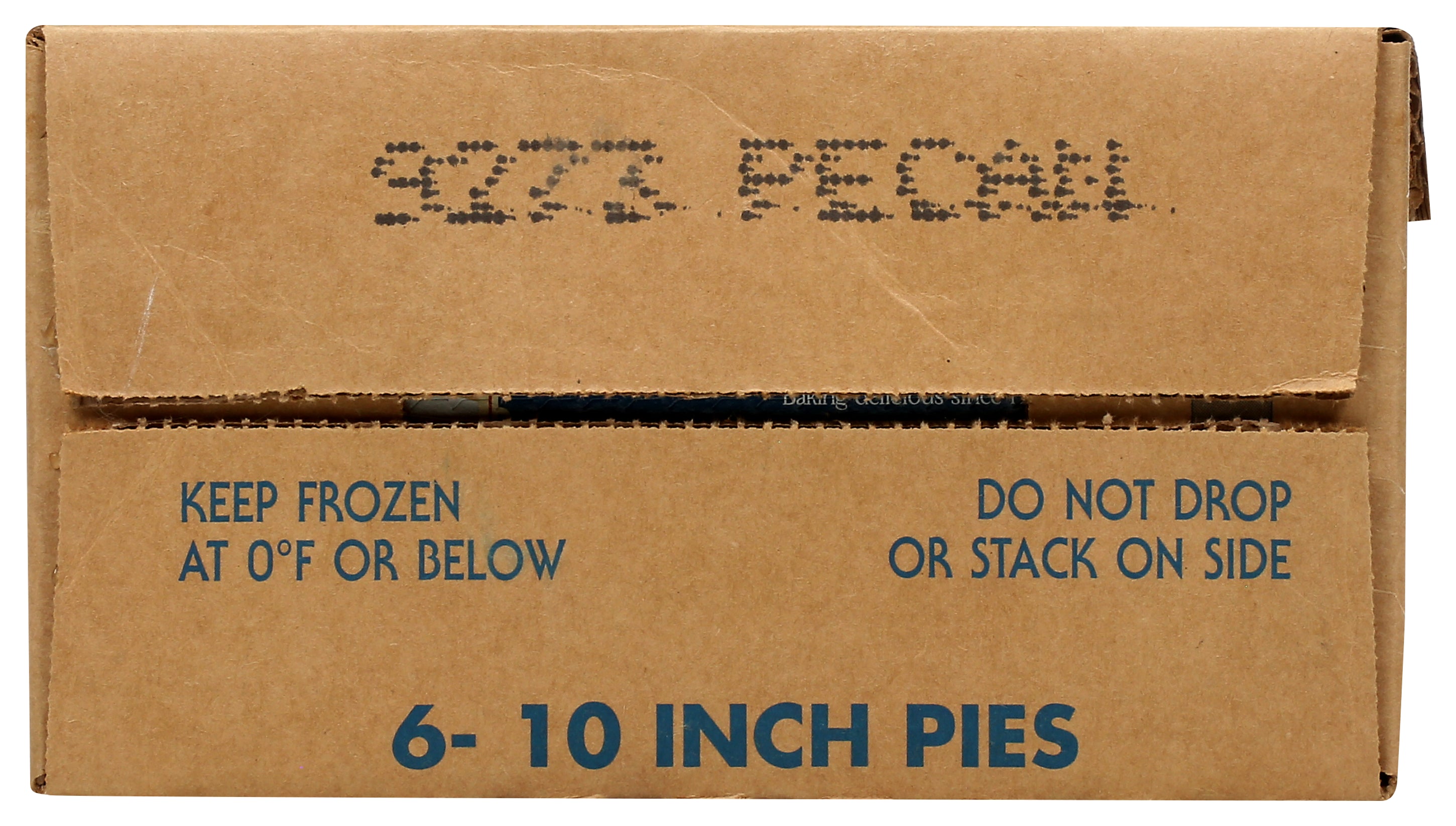 * 10 Inch Prebaked Pecan Pie