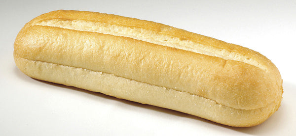 6 Inch Sliced White Hoagie Roll