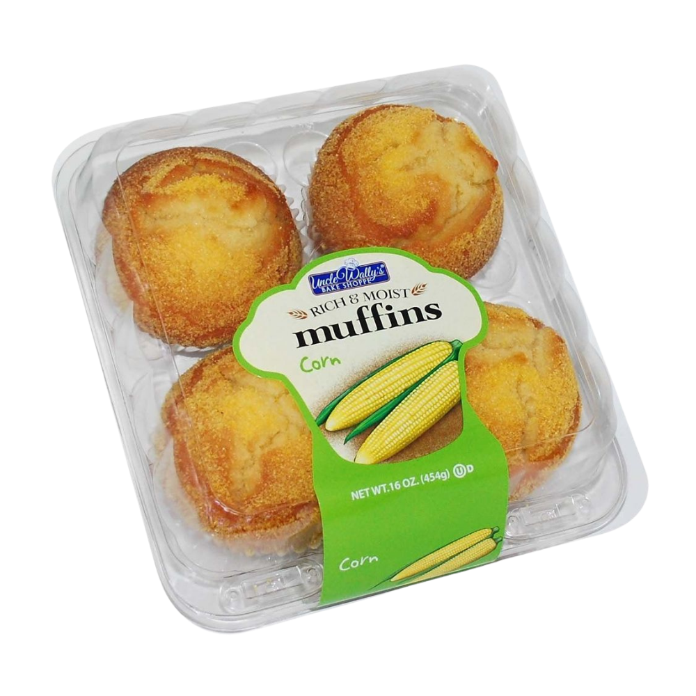 4oz Corn Muffin Retail Pack