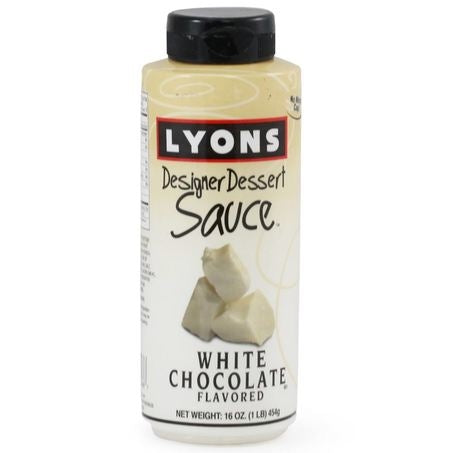 White Chocolate Designer Dessert Sauce