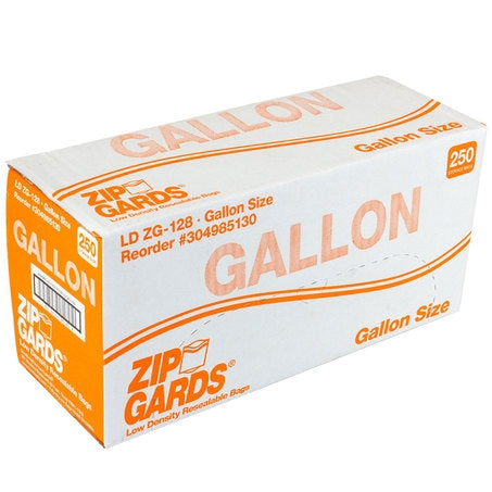 * Gallon Resealable Plastic Bag