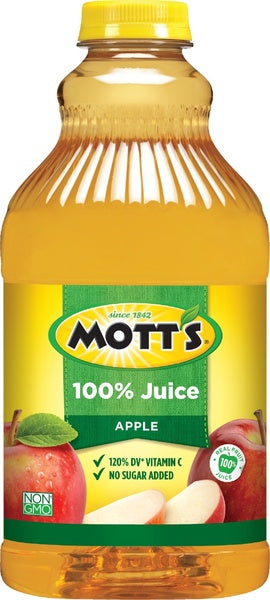 * Apple Juice 64oz Plastic