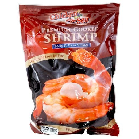 Cooked 16-20 White Shrimp P&D T-On