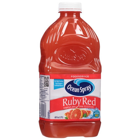 * Ruby Red Grapefruit Juice 60oz