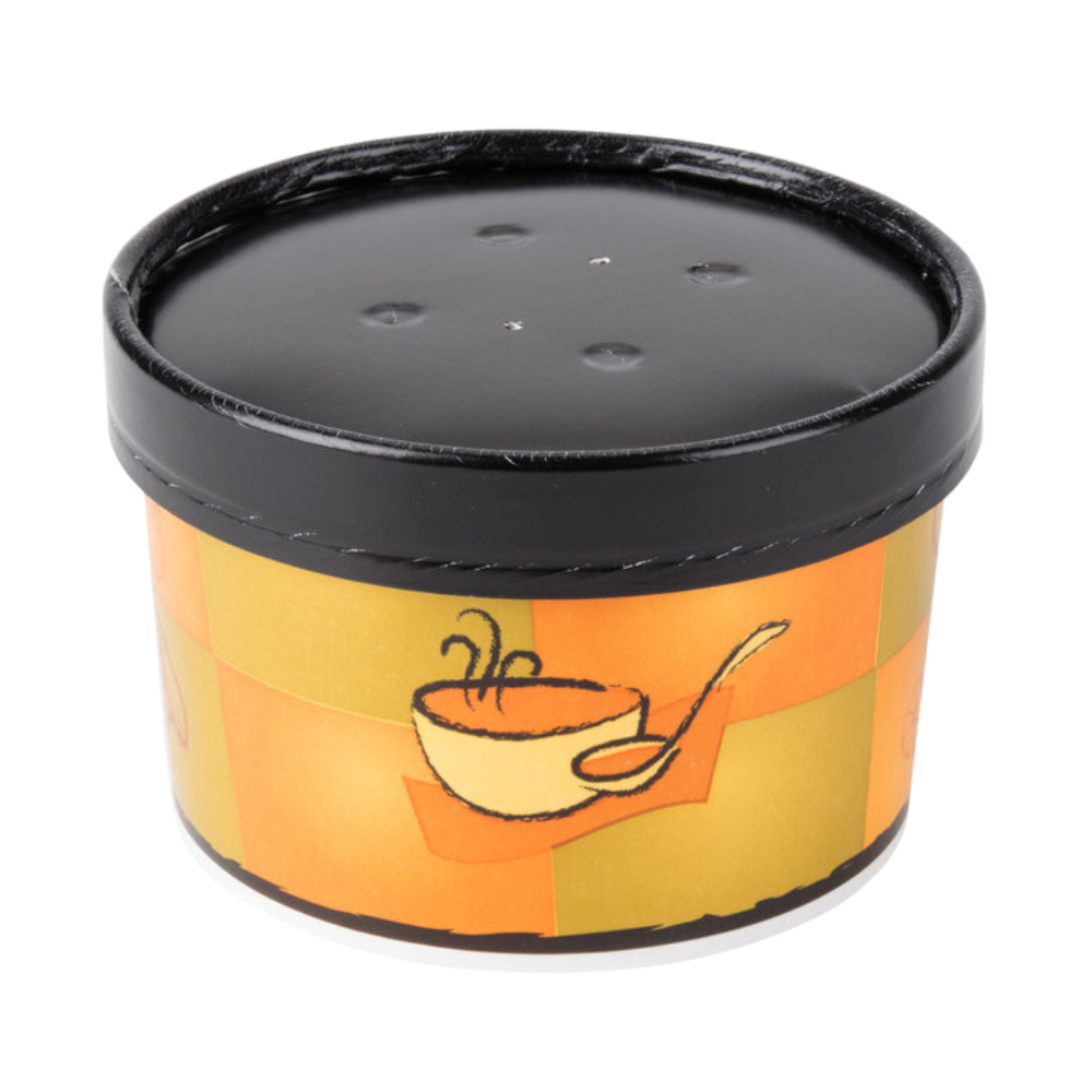 Squat Soup Container