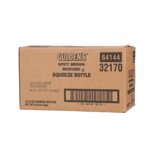 * Spicy Brown Mustard Squeeze Bottle