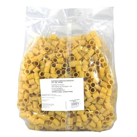 Mezze Maniche Bulk Pasta
