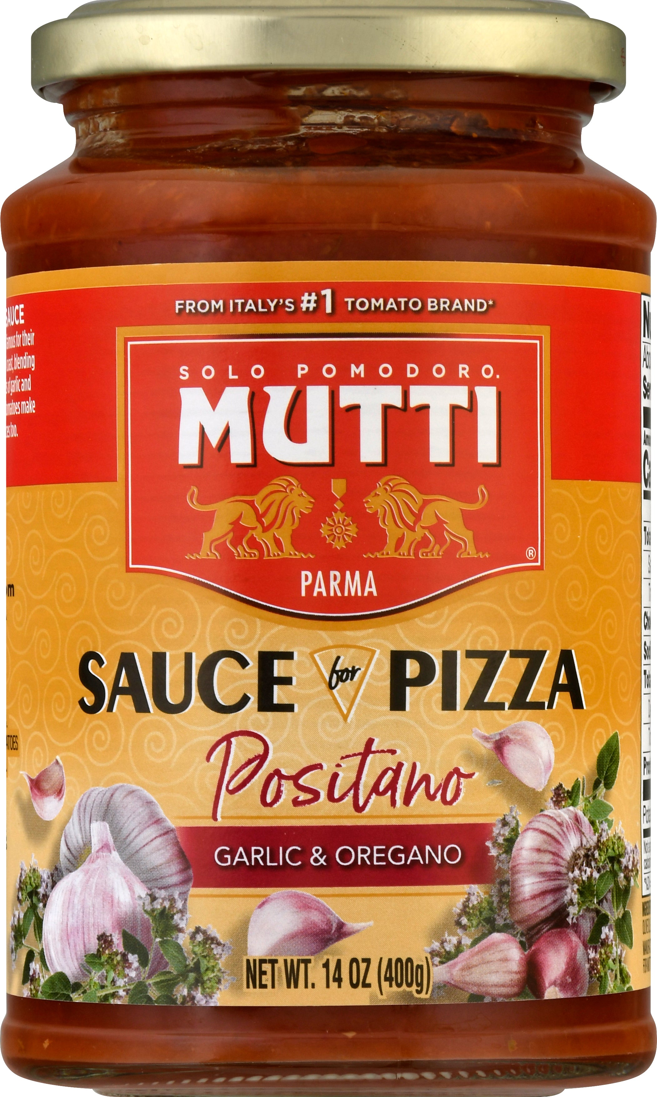 "Positano" Garlic & Oregano Pizza Sauce