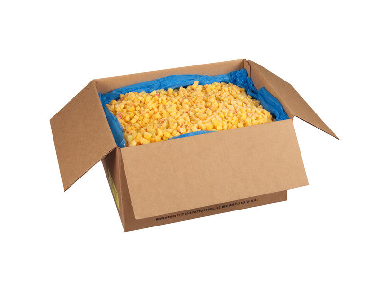 3/8 Inch Diced Peach IQF