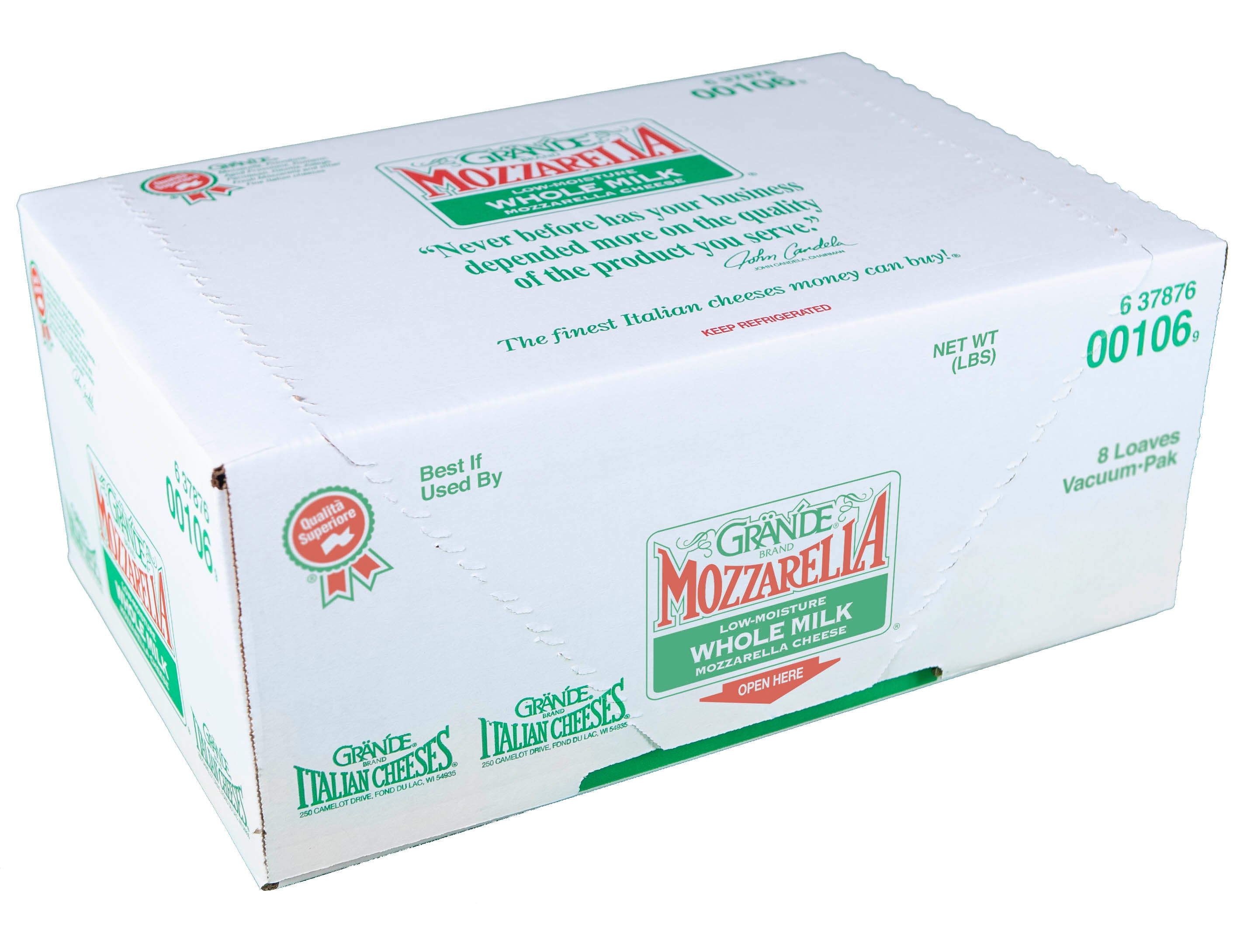 Whole Milk Mozzarella Cheese Loaf