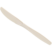 Heavy Duty Natural Color Plastic Knife