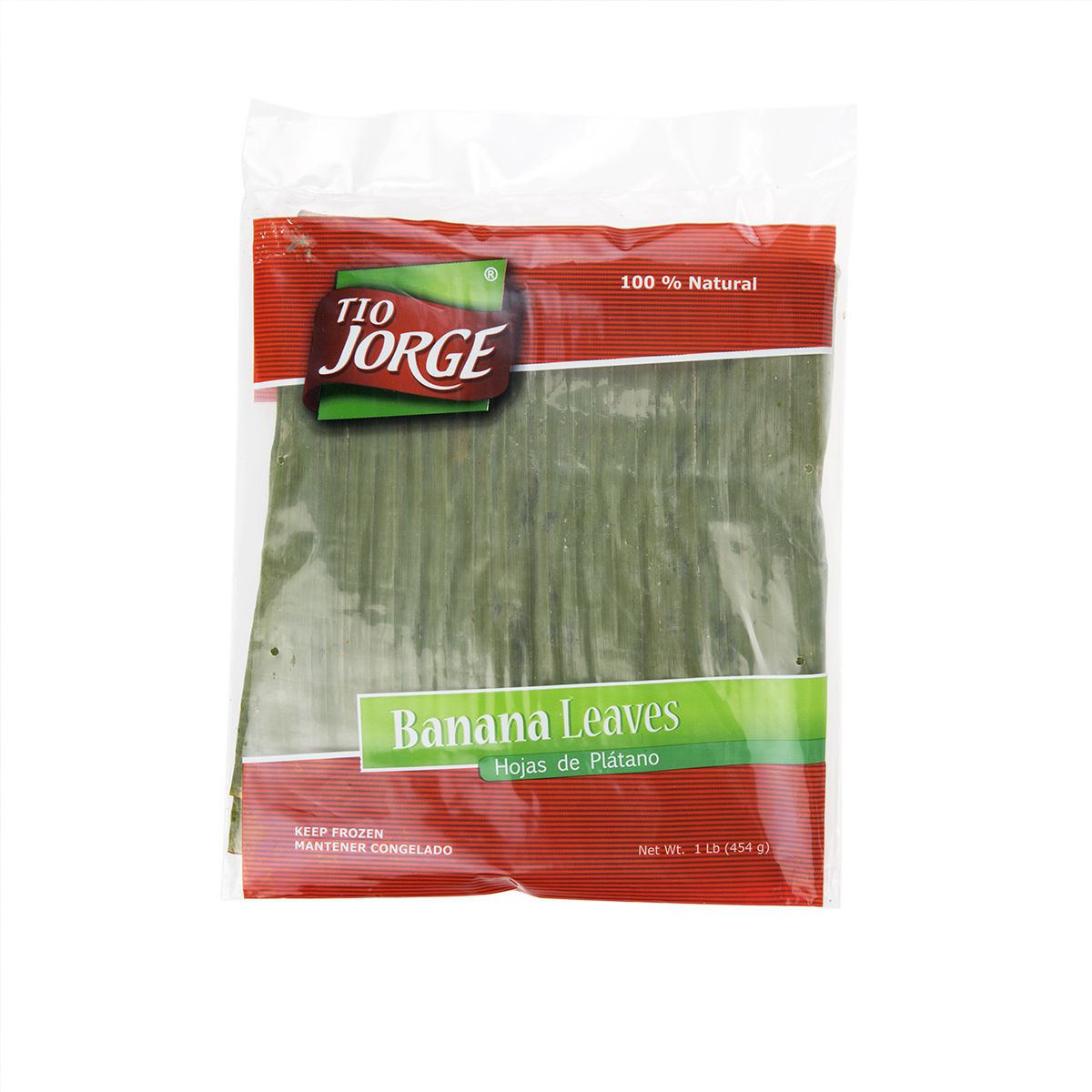 Frozen Banana Leaves