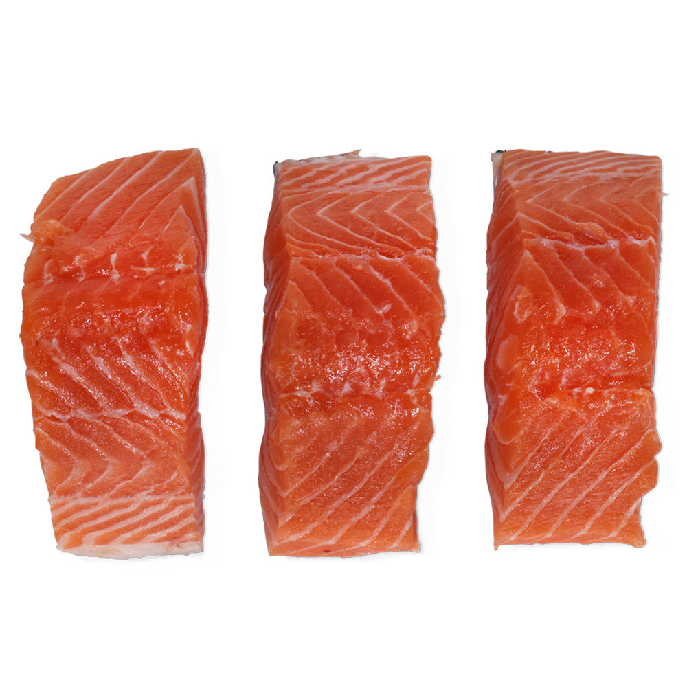 8oz Salmon Portions With Skin On