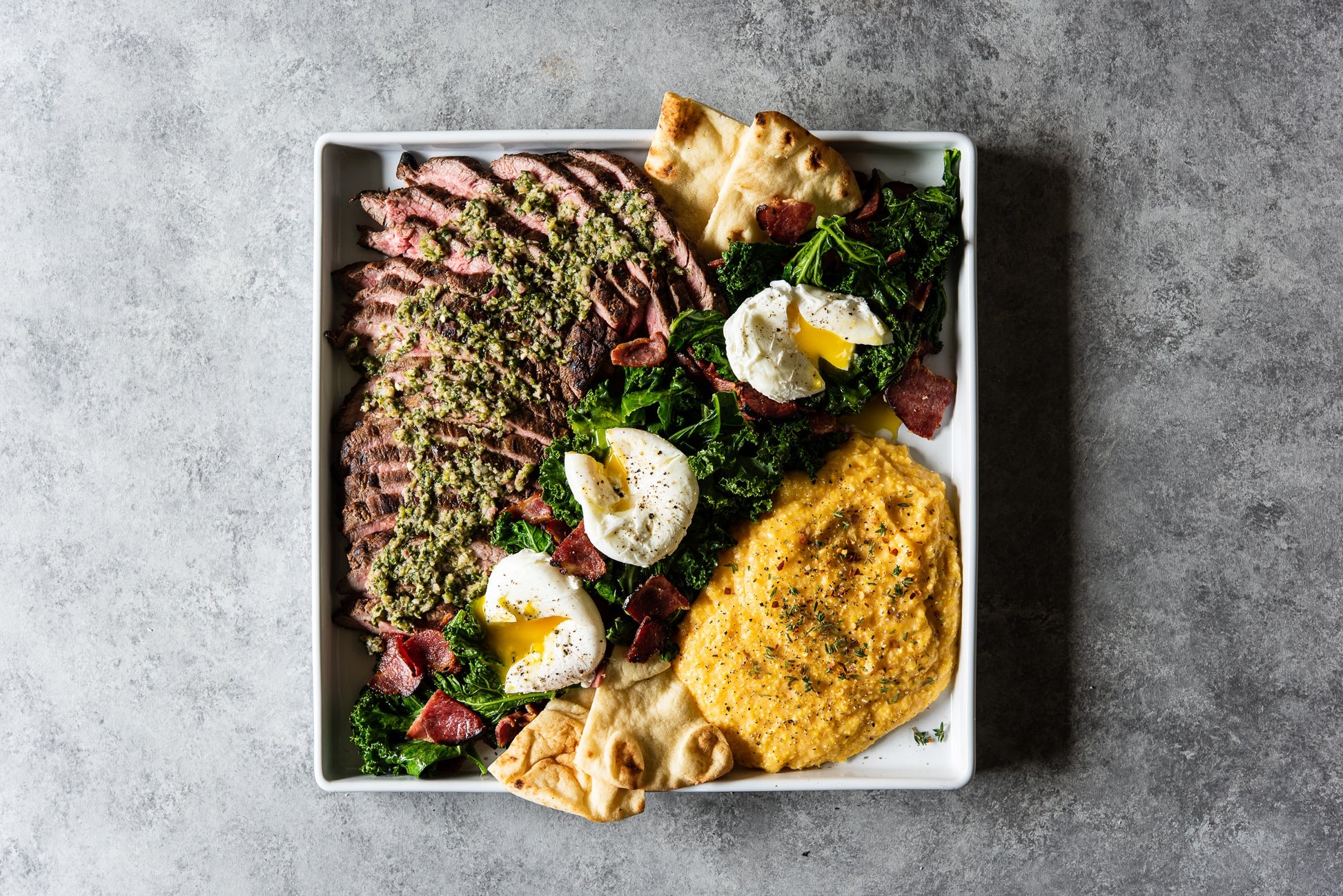 Fire Braised Beef Flank Steak