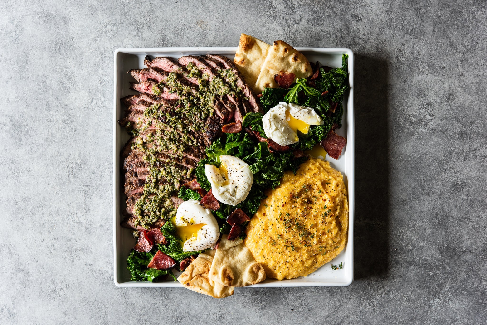 Fire Braised Beef Flank Steak