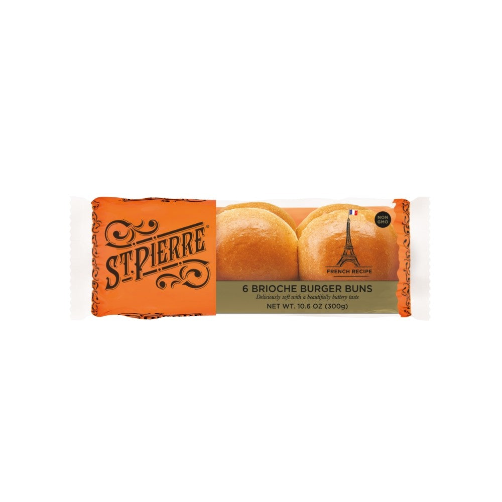 4 Inch Sliced Brioche Buns