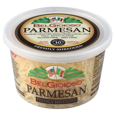 Shredded Parmesan Cheese Cup