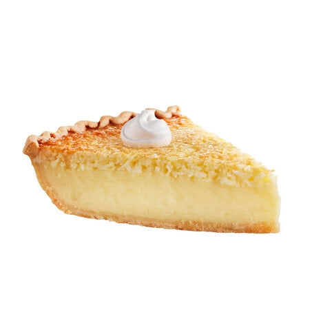 * 10in Unbaked Coconut Custard Pie