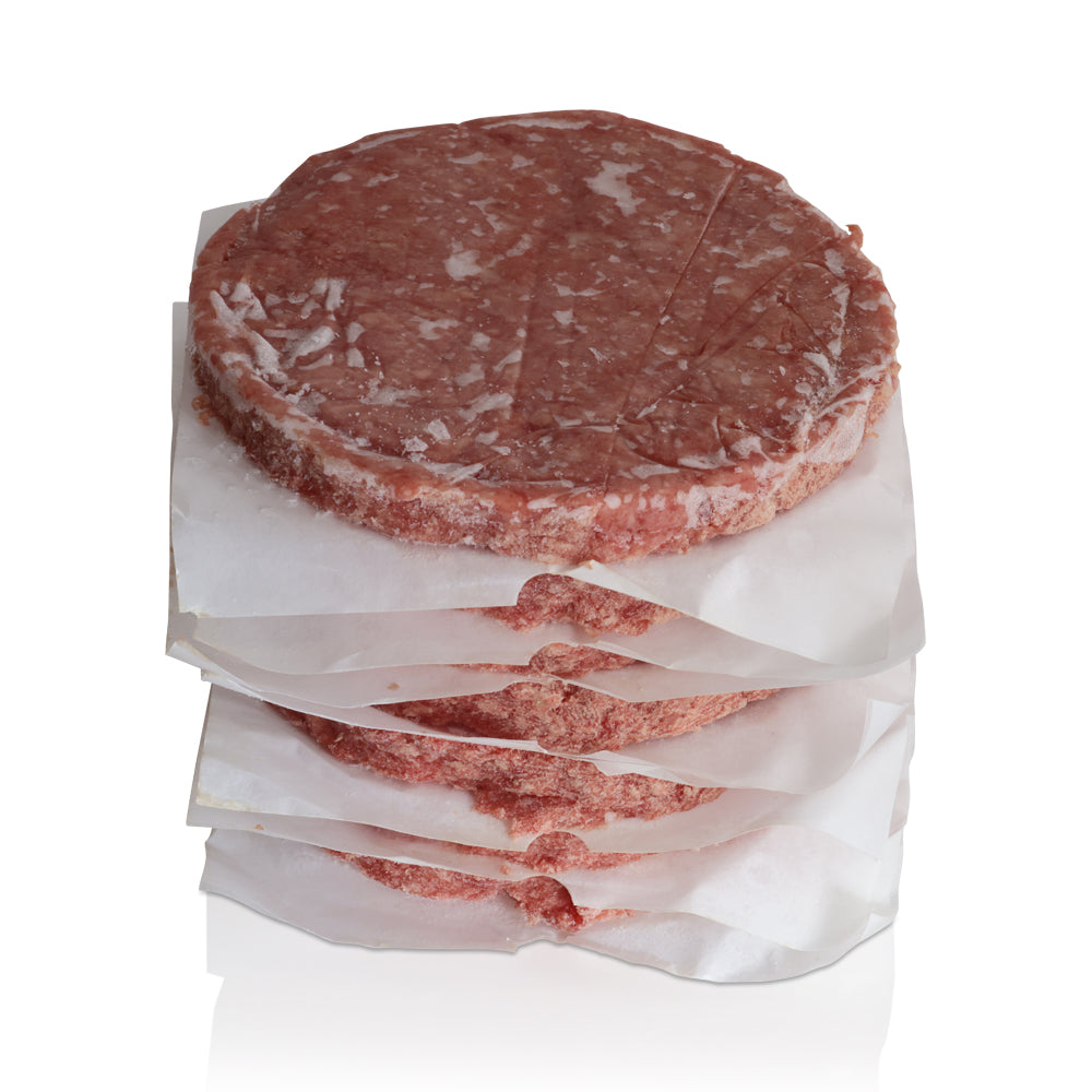 4-1 Thick Beef Burger 80-20 Frozen
