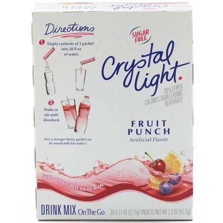 Fruit Punch On The Go Sugar Free Drink Mix