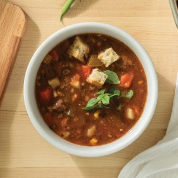 Vegetable Beef and Barley Soup