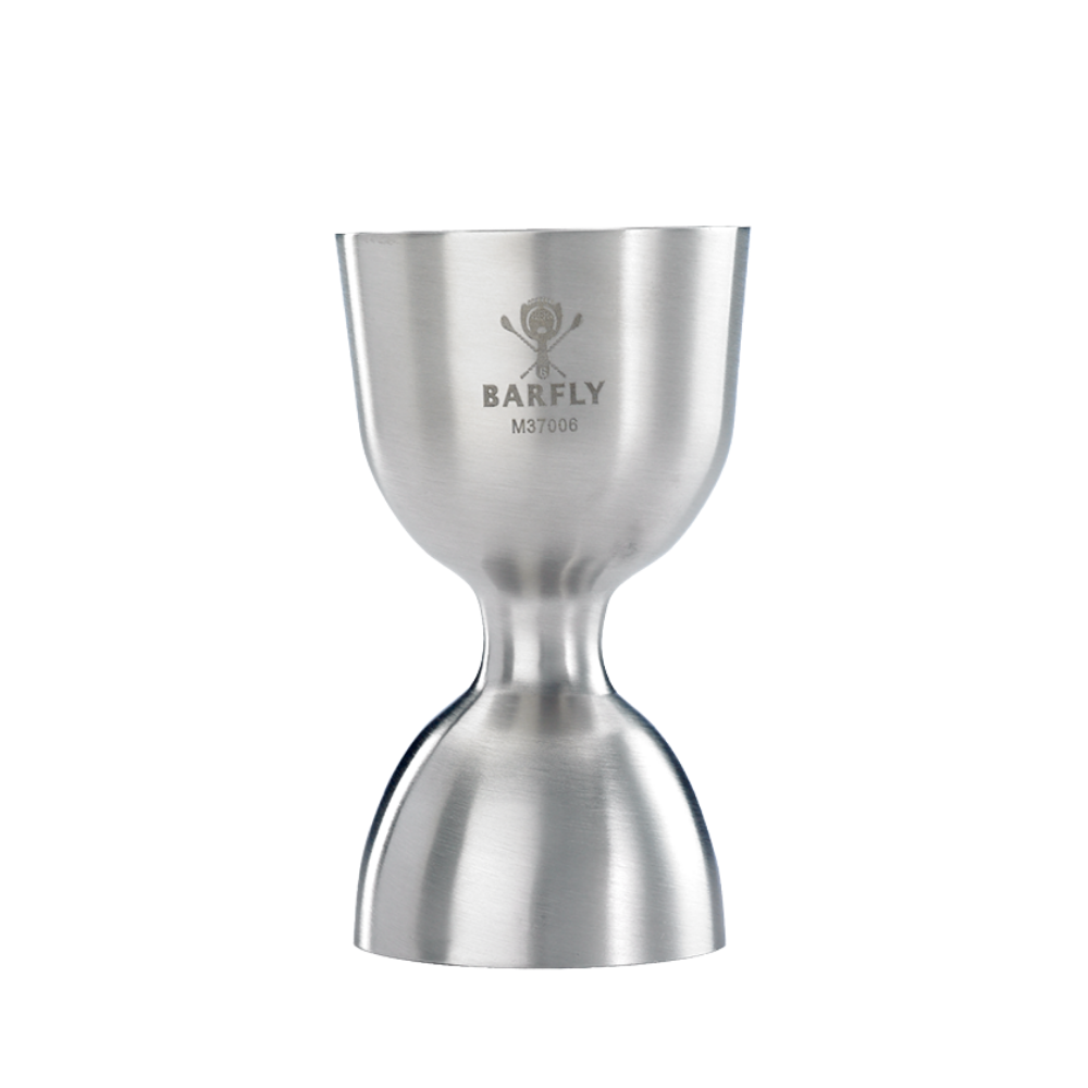 Straight Rim Jigger 1oz/2oz Double Sided