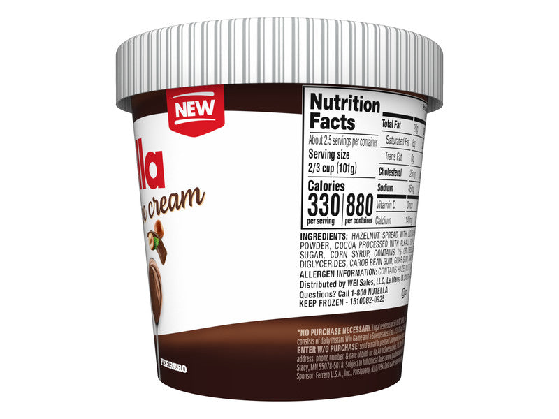 ICE CREAM NUTELLA PINT