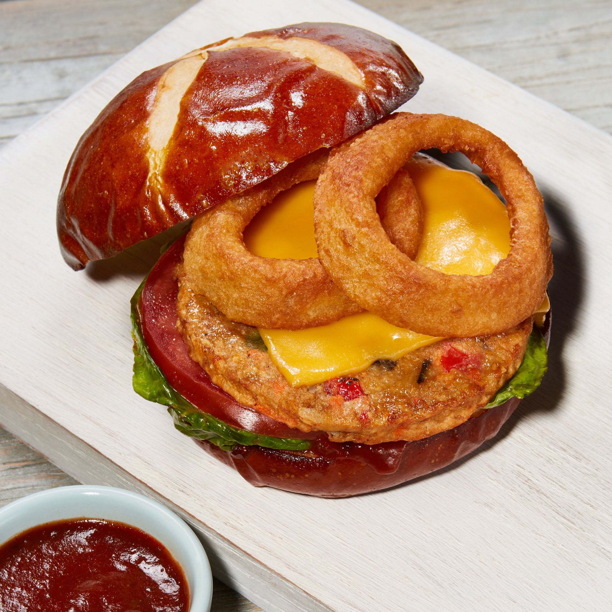 * Plant Based Garden Veggie Burger