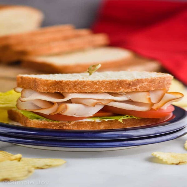 White Pullman Bread Loaf 28 Slices