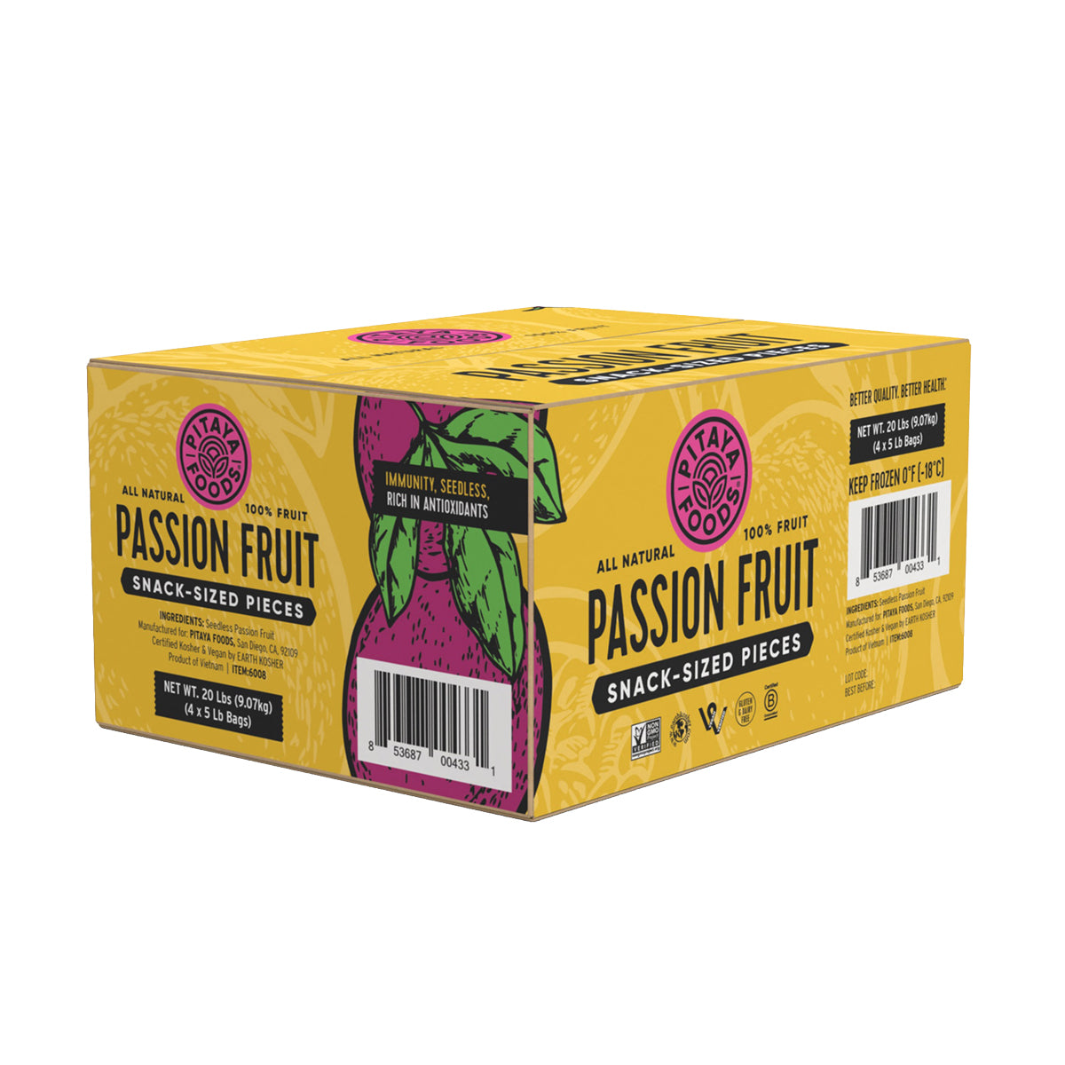 Passion Fruit Cubes