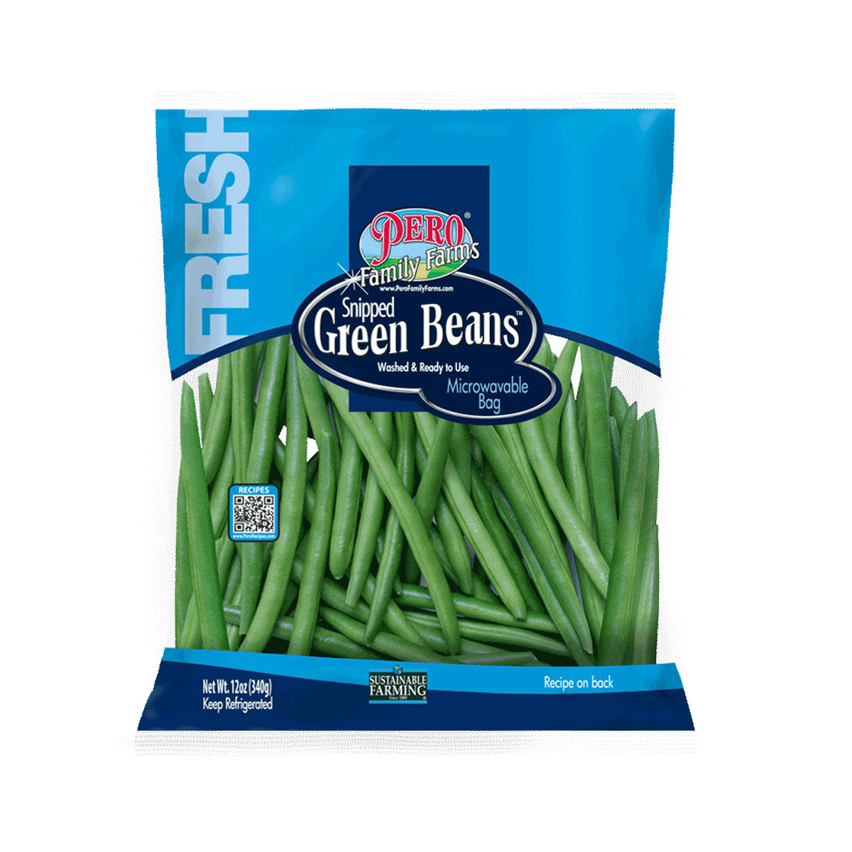 Washed and Snipped String Beans
