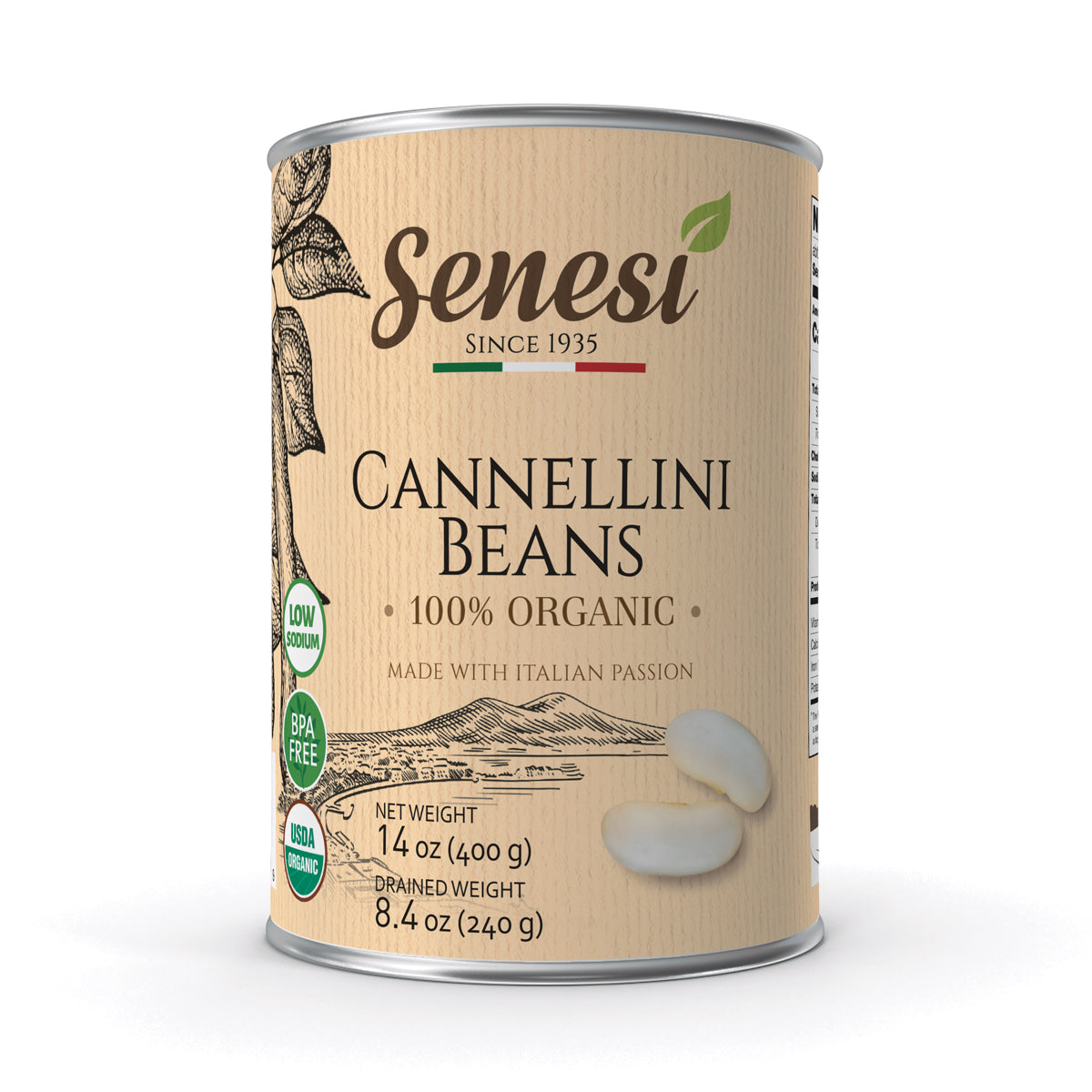 Organic Canned Cannellini Beans