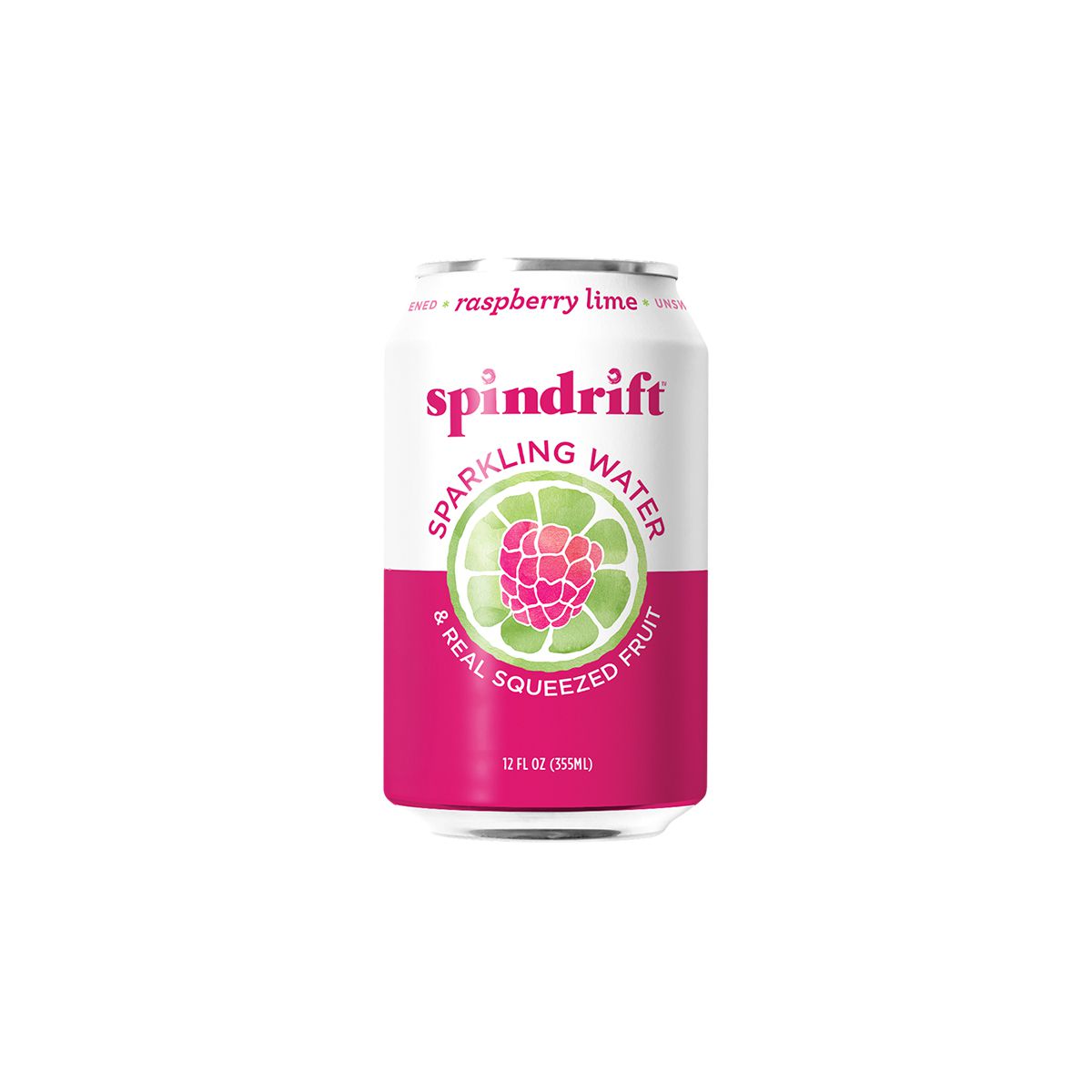 Raspberry Lime Sparkling Water
