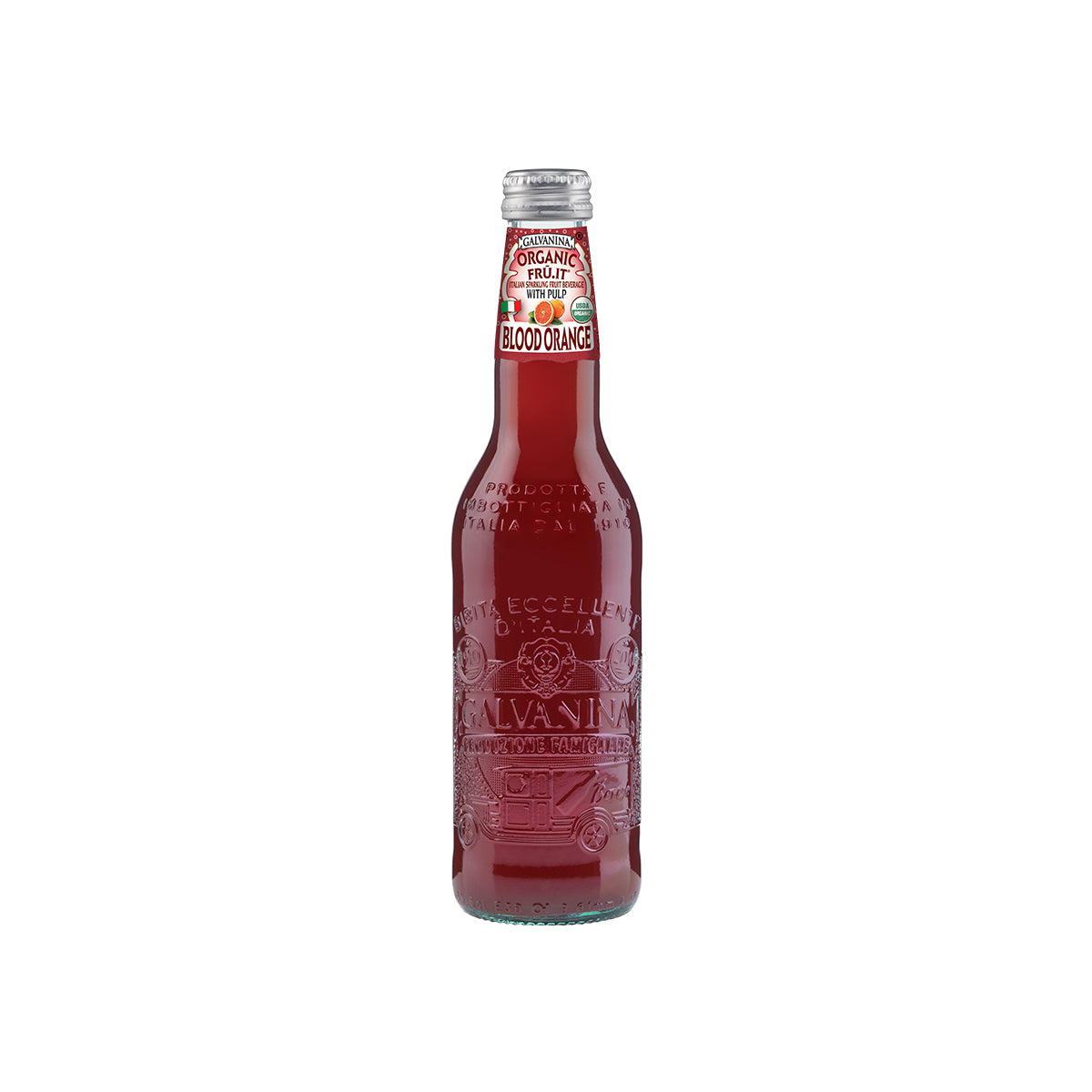 Organic Blood Orange Sparkling Soda