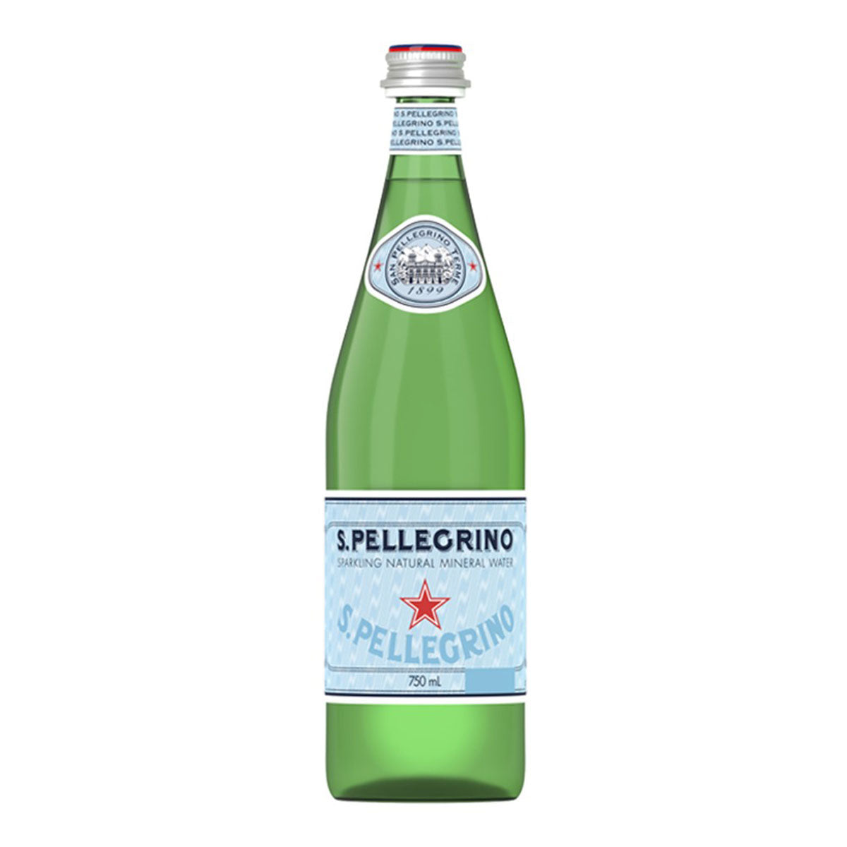 Sparkling Water Glass Bottle
